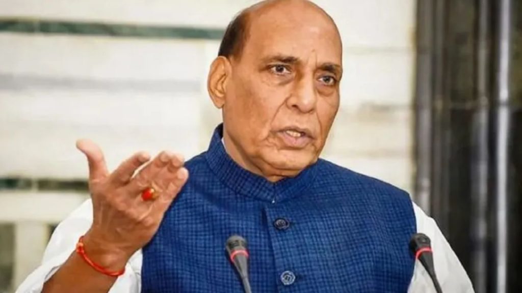 Defense Minister Rajnath Singh