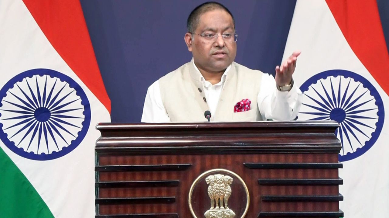 Foreign Ministry spokesperson Randhir Jaiswal