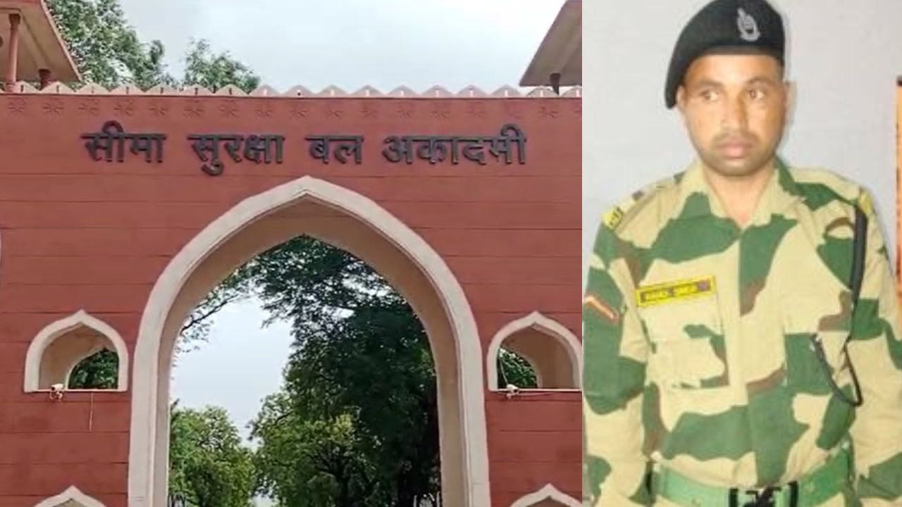 Gwalior News: Police is questioning a suspicious young man found in uniform outside the BSF Academy