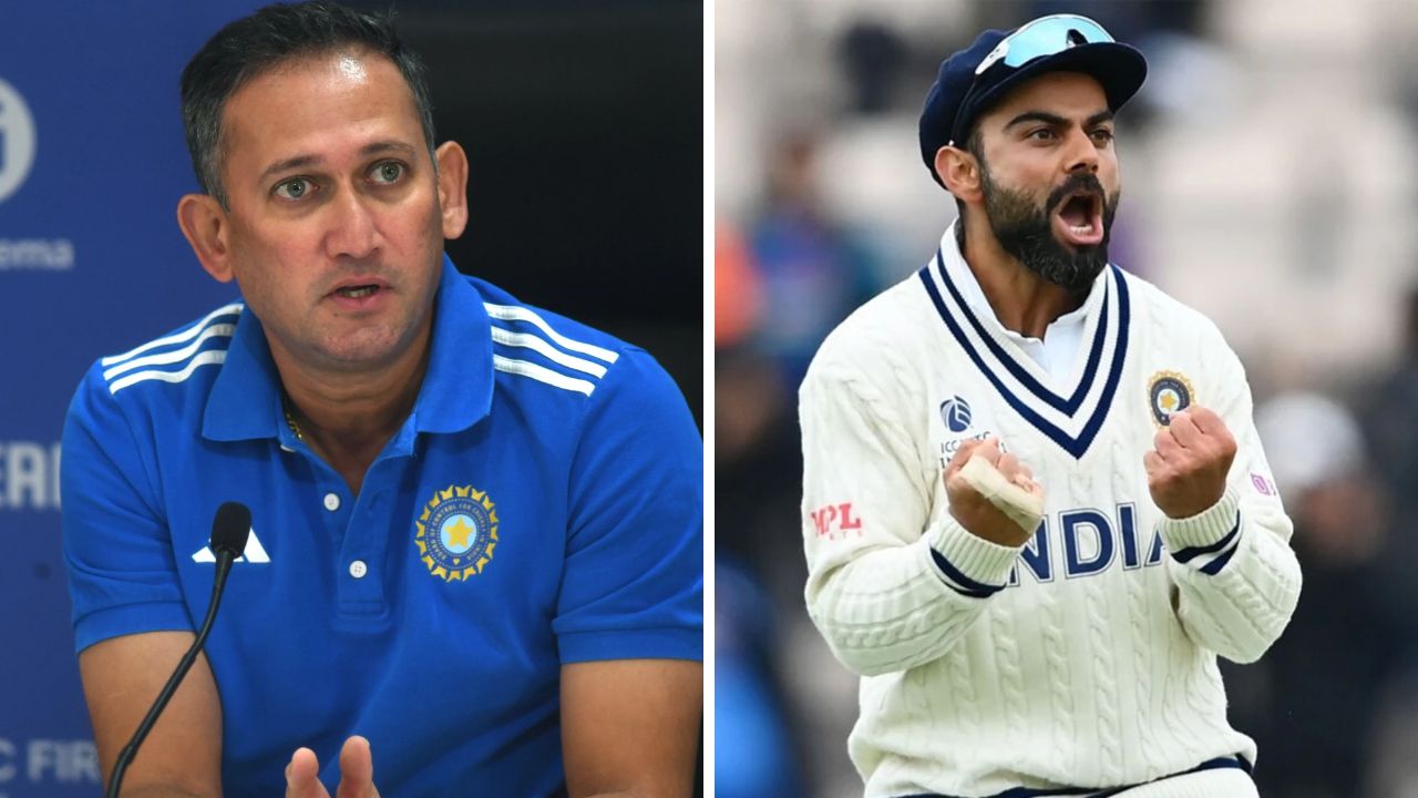 Ajit Agarkar and Virat Kohli