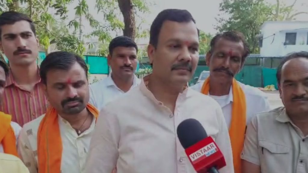 BJP MLA Satish Malviya reacted to Ajay Rai's statement