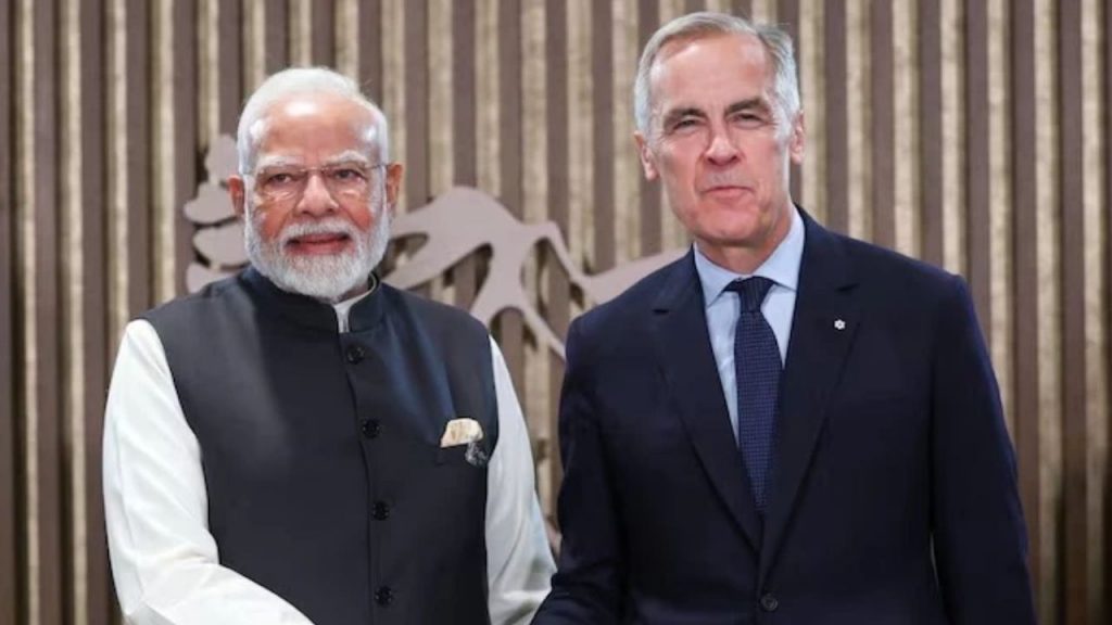 PM Modi-Mark Carney