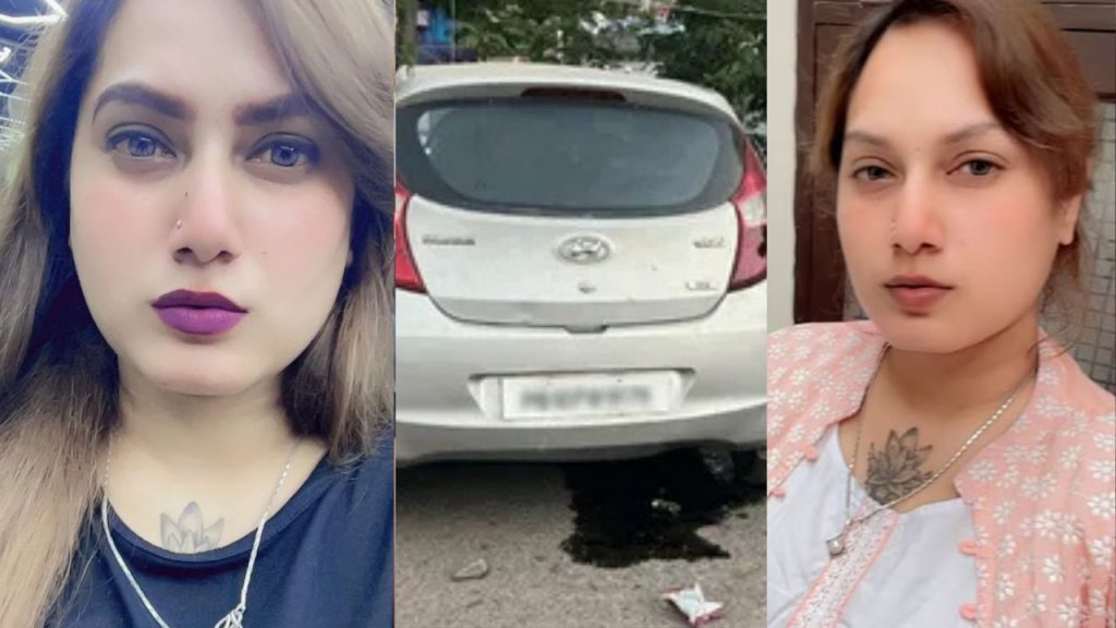 Police recovered the body from the car after a foul smell emanated from the car.