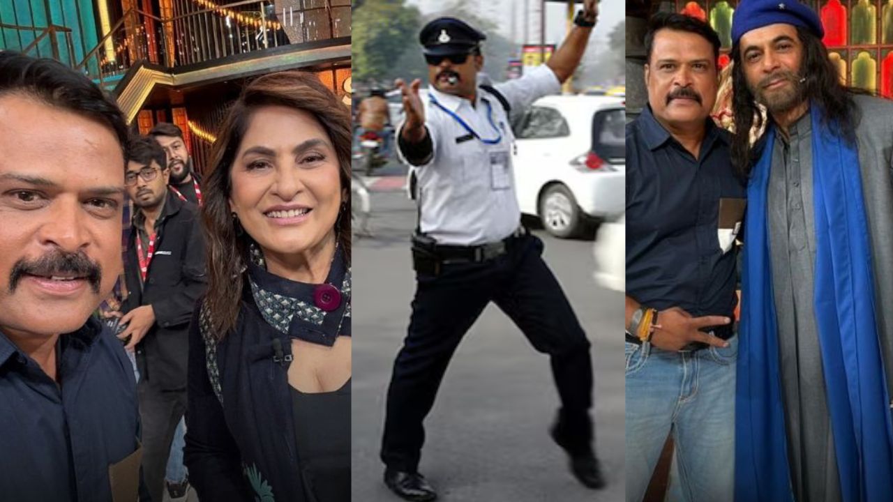 Indore's 'dancing cop' Ranjit Singh reached Kapil Sharma's show.