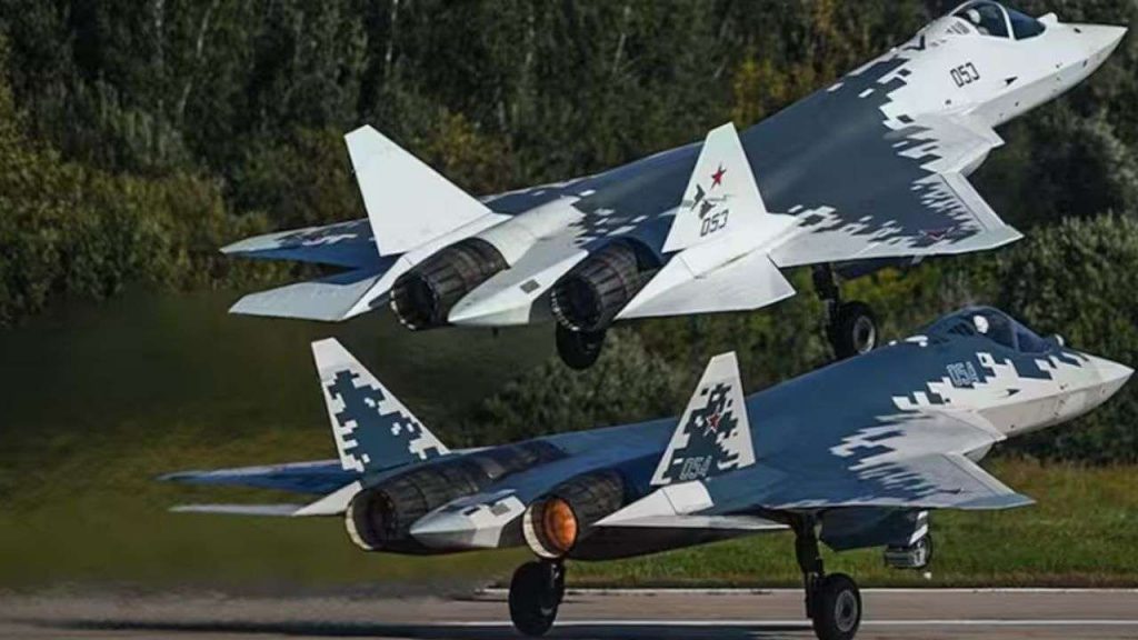 Su-57E fighter jet (File Photo)