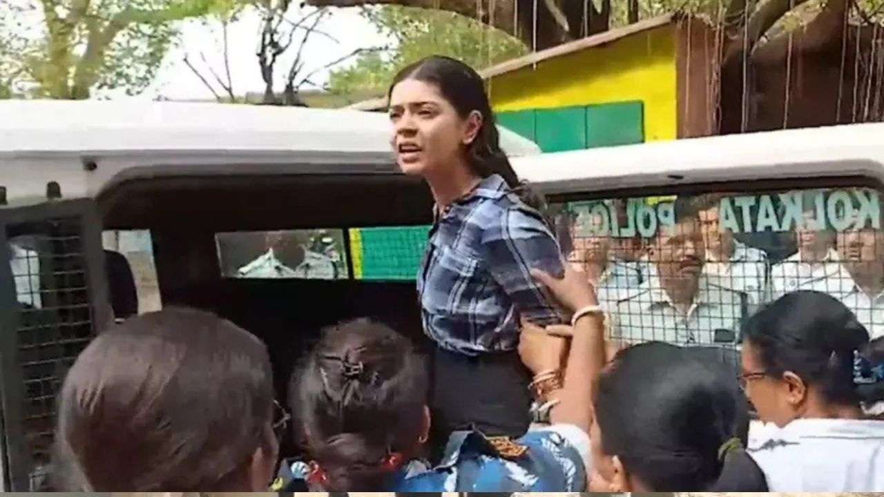 Sharmistha Panoli was arrested by Kolkata Police.