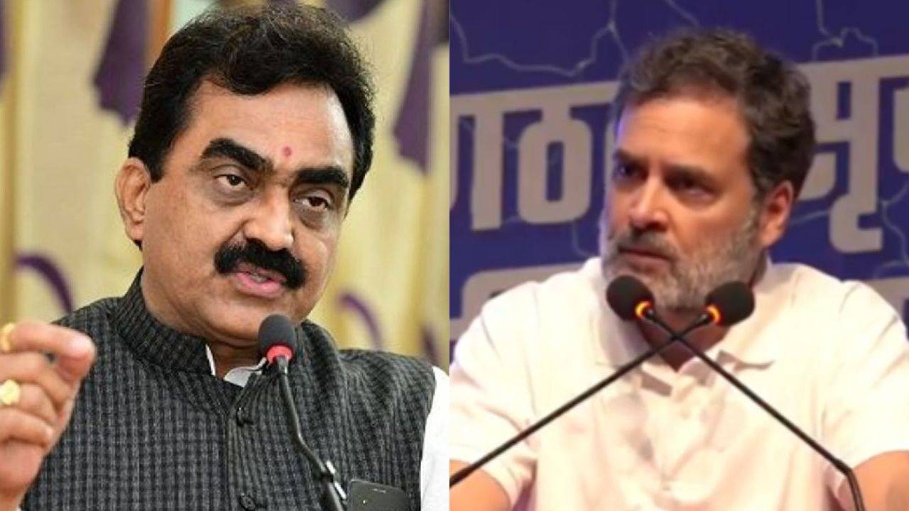 After the statement given on PM Modi, Cabinet Minister Rakesh Singh has hit back at Rahul Gandhi.