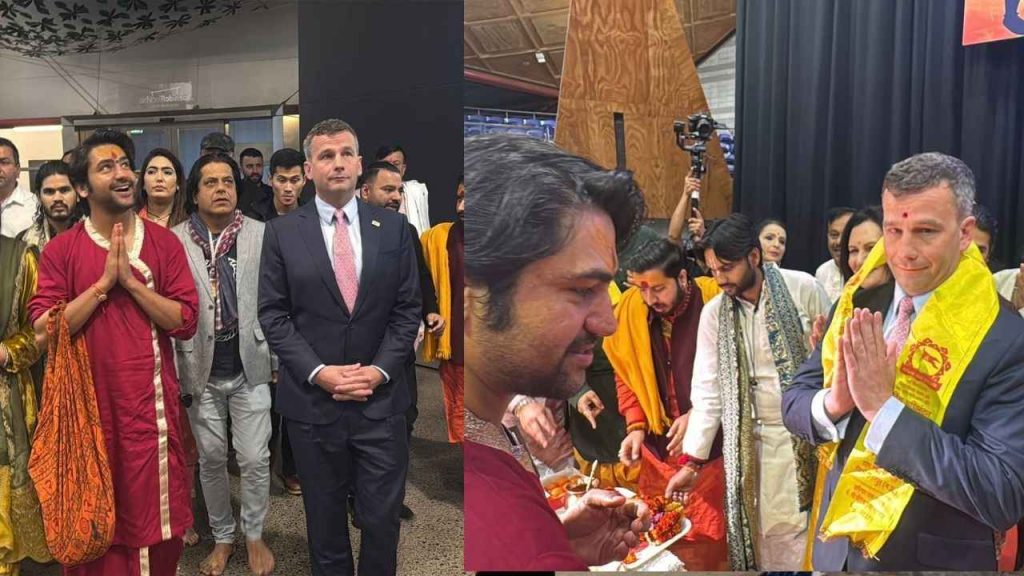 The Prime Minister of New Zealand arrived in New Zealand to meet the head priest of Baba Bageshwar Dham.