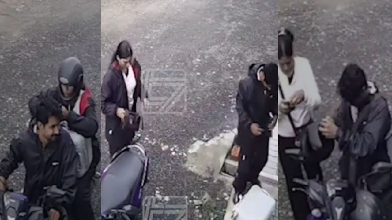 CCTV footage of Indore couple before they went missing