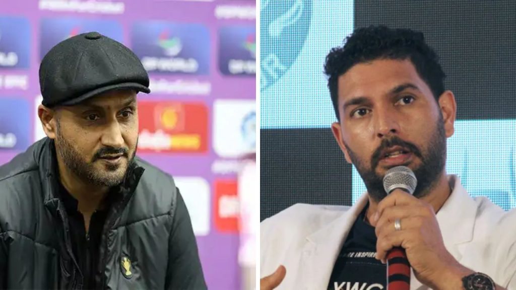 Harbhajan Singh and Yuvraj Singh