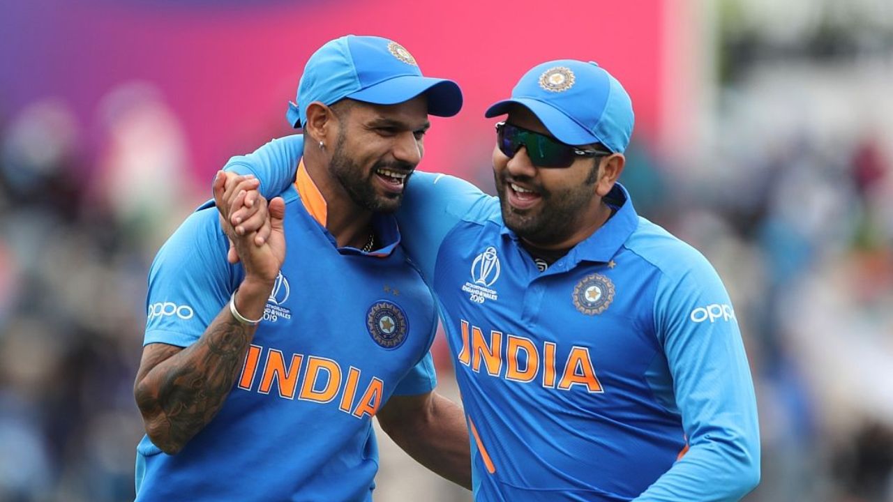 Shikhar Dhawan and Rohit Sharma