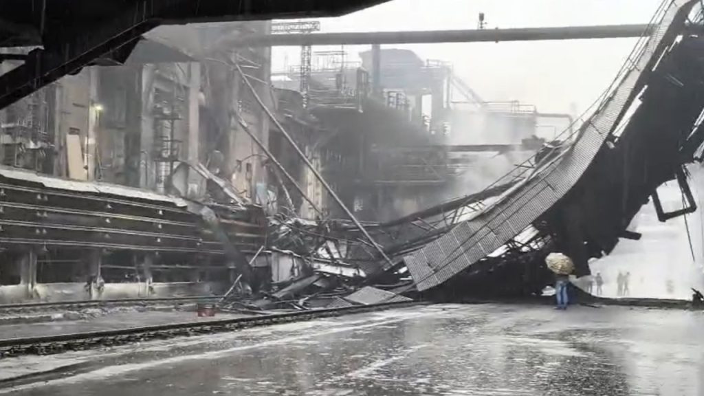 A major accident took place at the Bhilai Steel Plant in Chhattisgarh