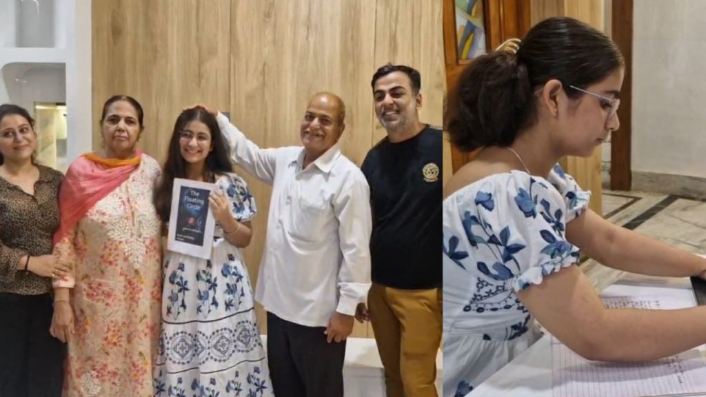 The family has expressed happiness over 12-year old Sakshi writing the book.