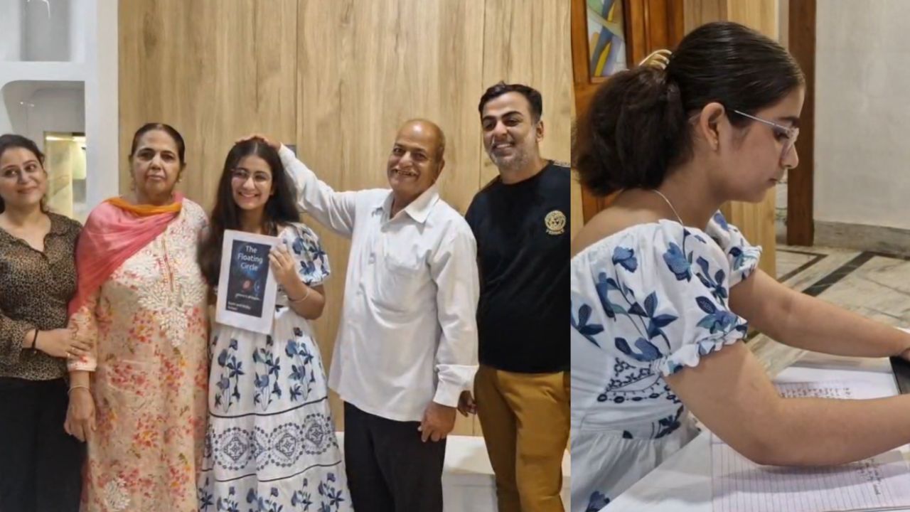 The family has expressed happiness over 12-year old Sakshi writing the book.