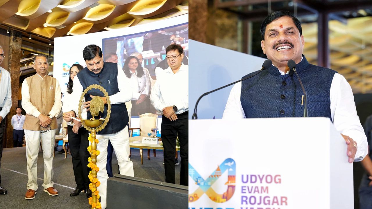 Chief Minister Dr. Mohan Yadav met industrialists in Ludhiana.