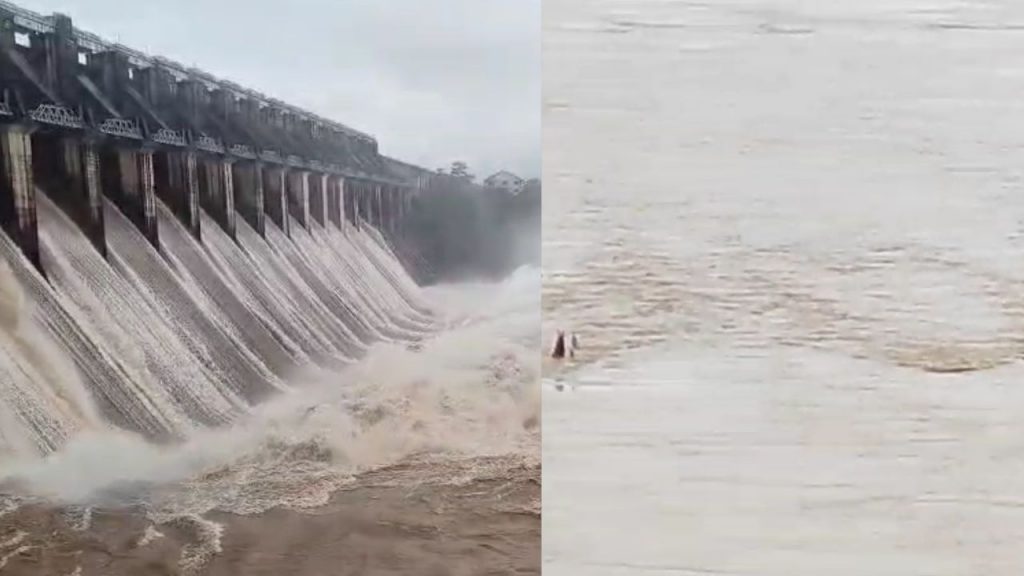The water level of Narmada has increased due to opening of the dam gate in Jabalpur.