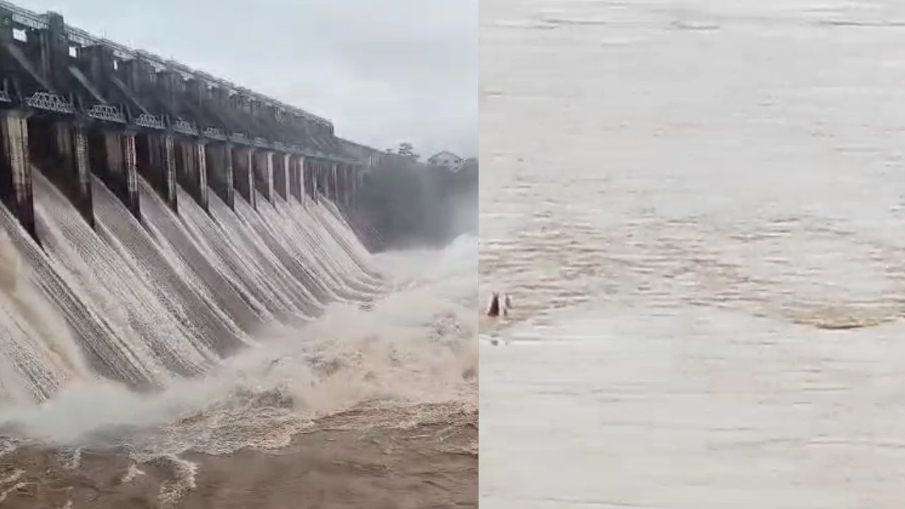 The water level of Narmada has increased due to opening of the dam gate in Jabalpur.