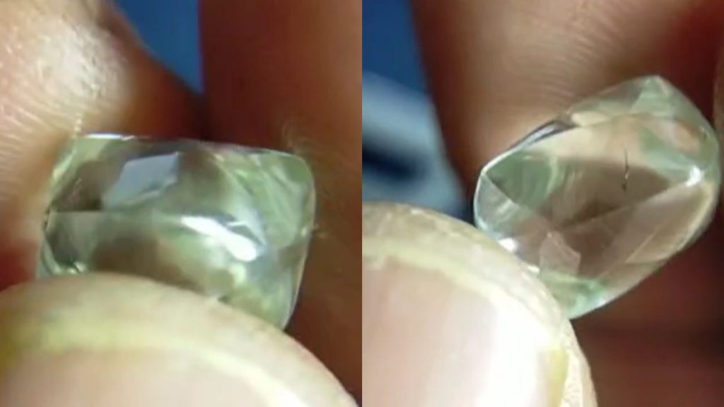 A labourer found a precious diamond while digging in Panna.