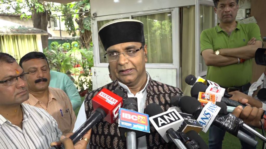 Vishwas Sarang expressed displeasure over naming the chicken breed as Narmada in Harda.