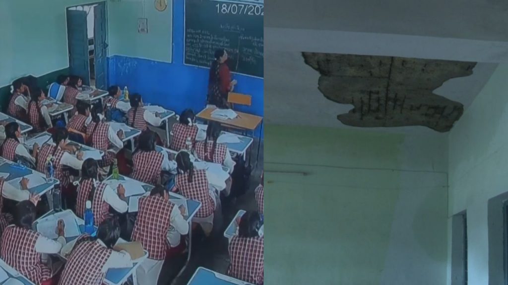 PM Shri narrowly escaped a major accident in the school.