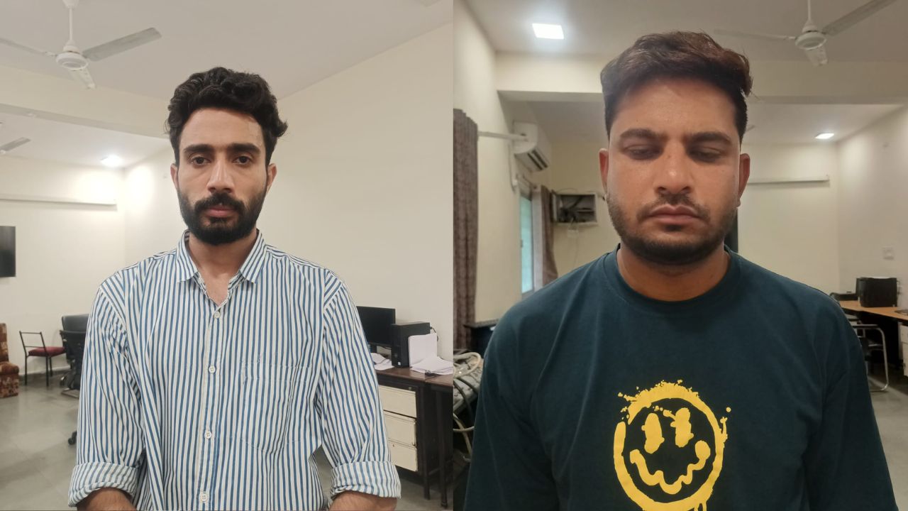 Crime Branch arrested two accused on charges of drug trafficking.
