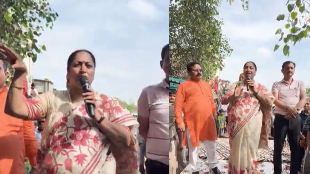 CM Rekha Gupta went to Shalimar Bagh railway crossing and addressed the people living in slums.