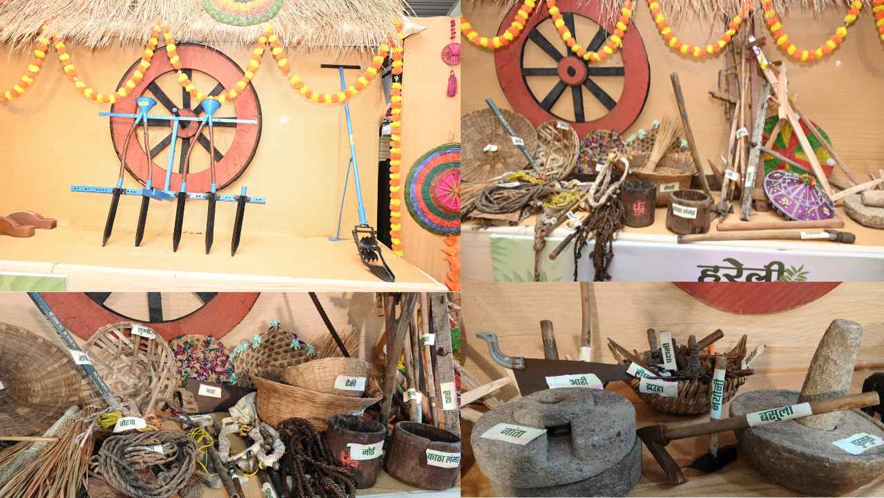 Hareli Tihar: छत्तीसगढ़ी लोकजीवन की खुशबू लिए हरेली तिहार का पारंपरिक उत्सव आज मुख्यमंत्री विष्णुदेव साय के निवास में विधिवत रूप से आरंभ हुआ. छत्तीसगढ़ एक ऐसा प्रदेश है, जहाँ प्रत्येक अवसर और कार्य के लिए विशेष प्रकार के पारंपरिक उपकरणों एवं वस्तुओं का उपयोग होता आया है.