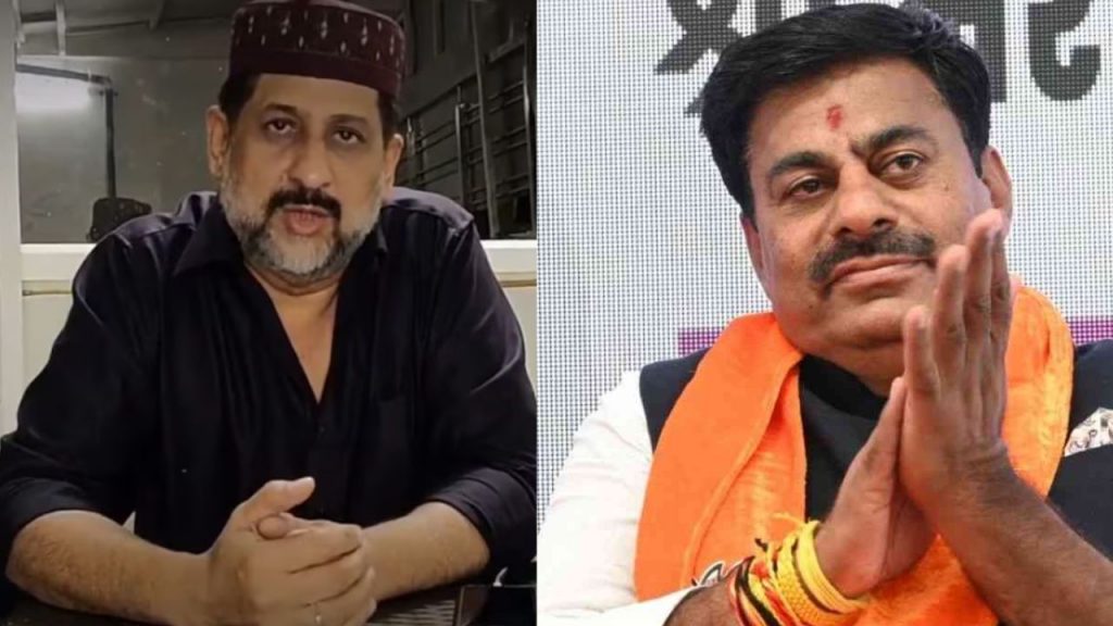 Congress MLA Arif Masood and BJP MLA Rameshwar Sharma (file photo)