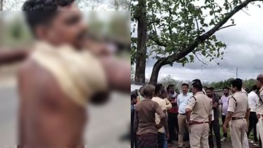 Chhindwara: A youth was beaten up and molested