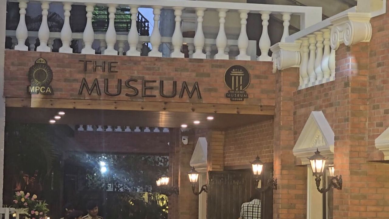The country's first cricket museum is ready in Indore