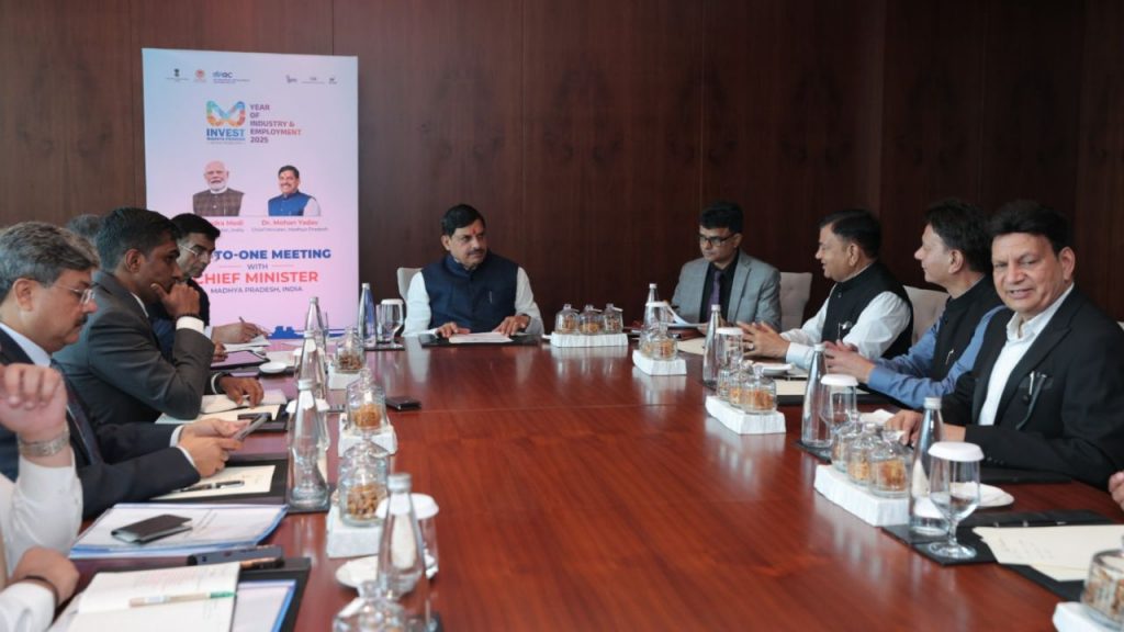 Dubai: CM Mohan Yadav met investors, said- Madhya Pradesh has immense possibilities