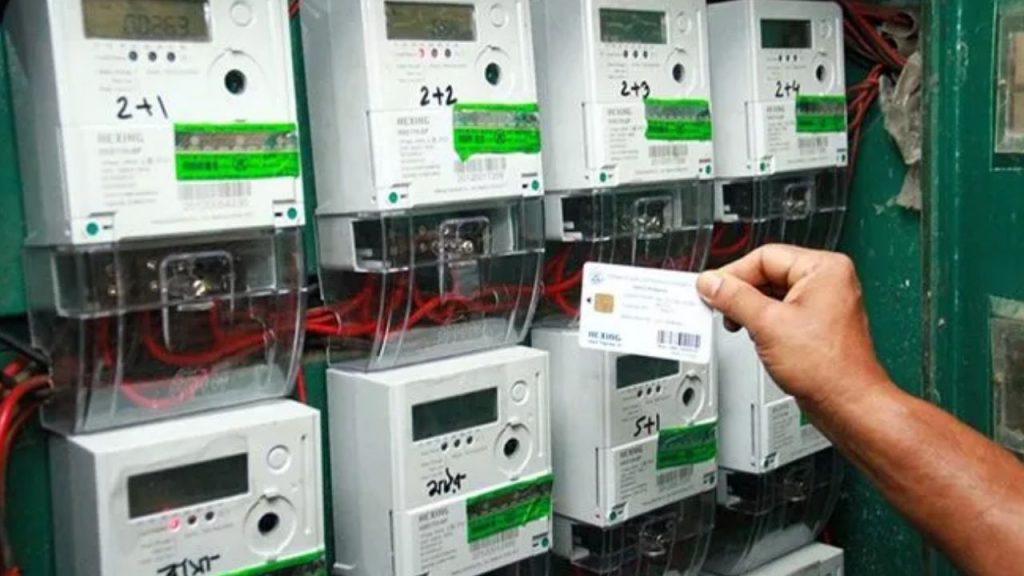 Prepaid electricity meter (file photo)