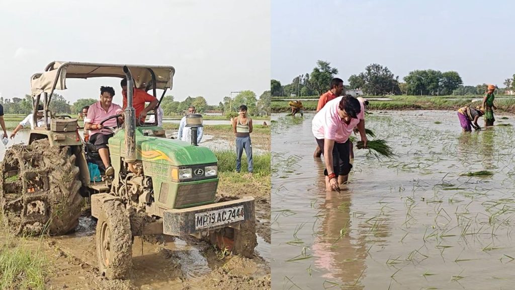 Video of Satna MP Ganesh Singh is going viral