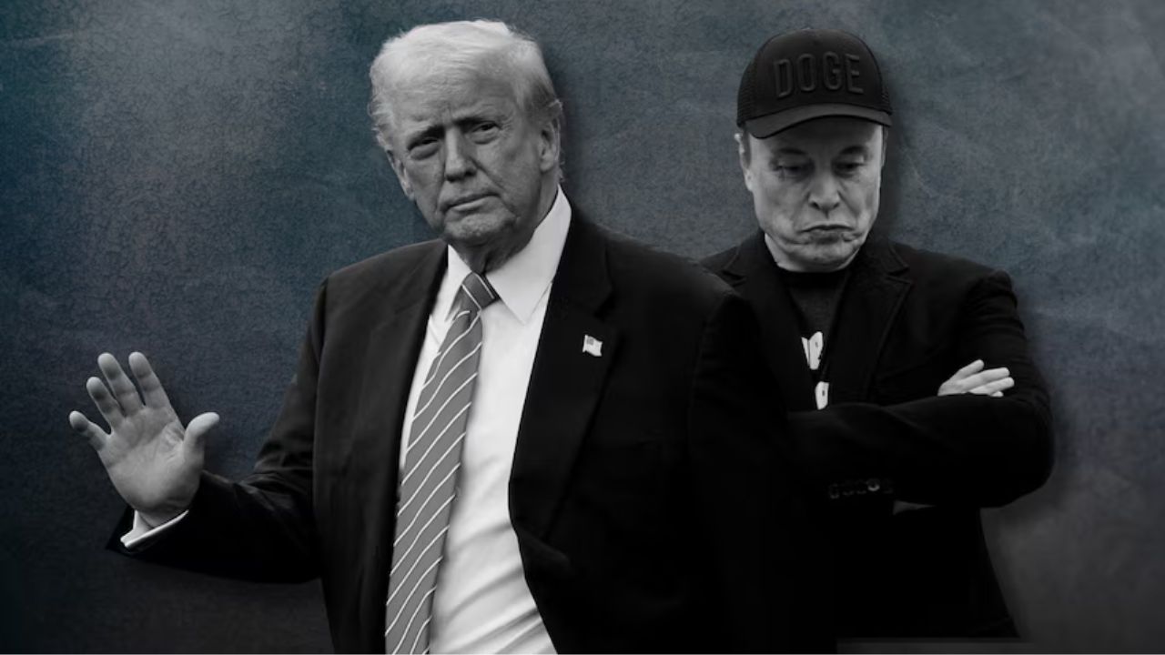 Elon Musk and donald trump