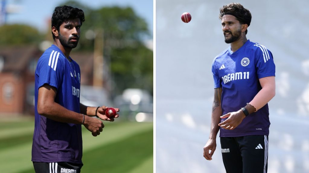 Wasingnton Sundar and Nitish Kumar Reddy