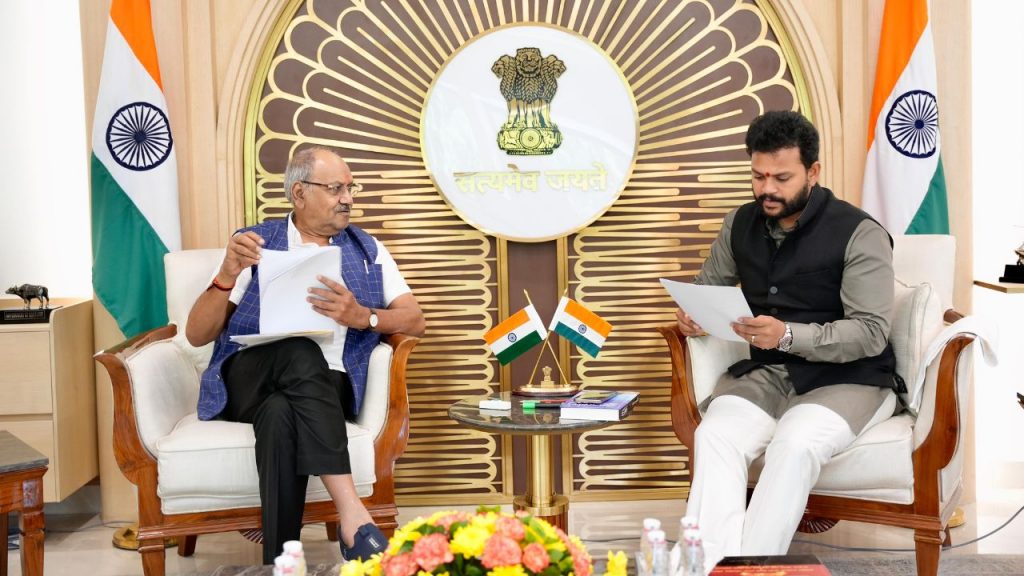 Brijmohan Agrawal and Rammohan Naidu