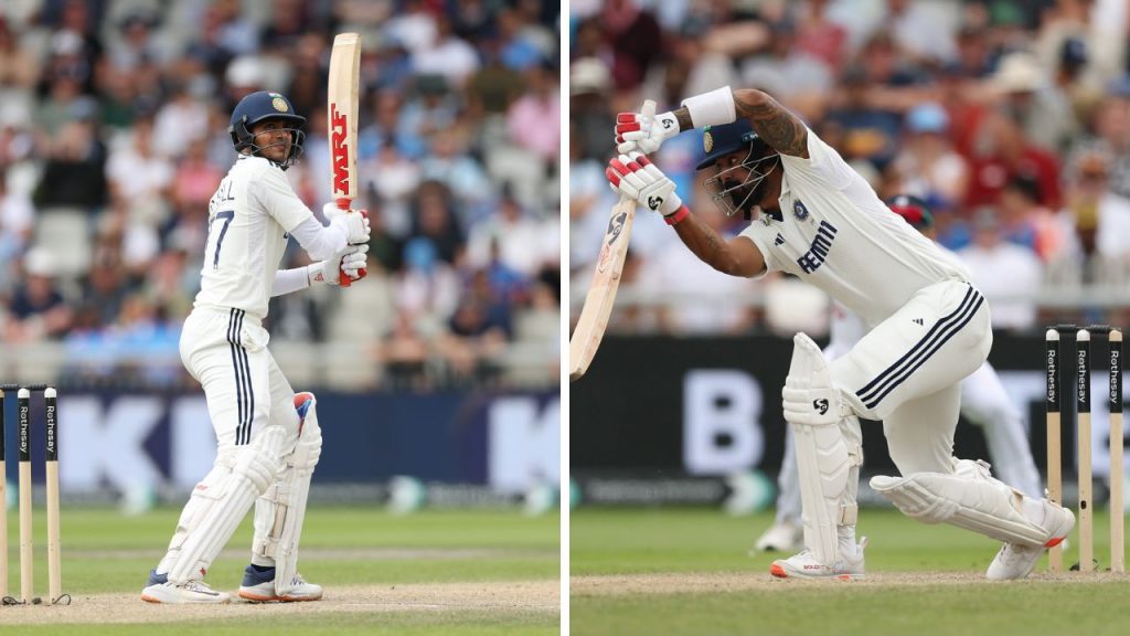 KL Rahul and Shubman Gill