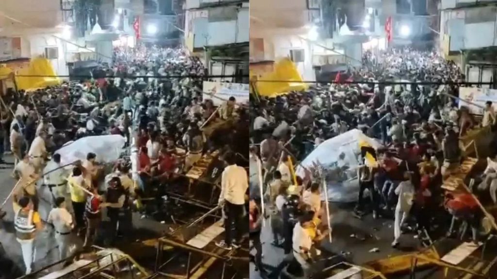 There was a ruckus during the Muharram procession in Ujjain