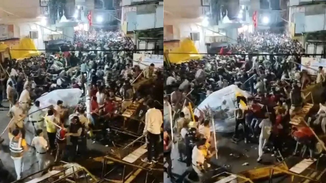 There was a ruckus during the Muharram procession in Ujjain