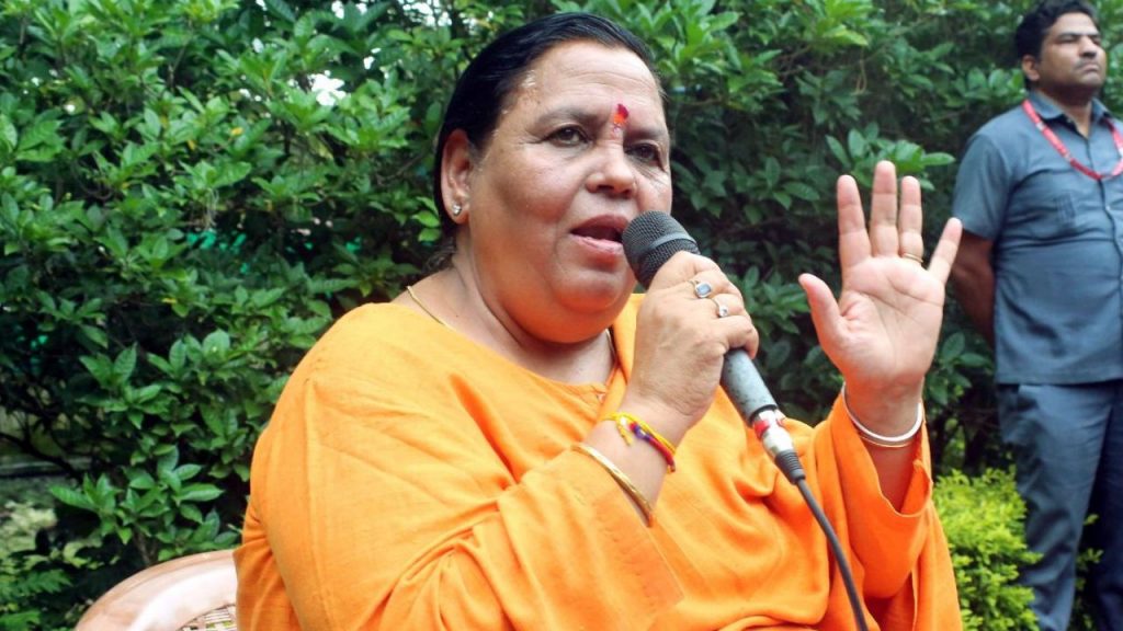 Uma Bharti (file photo)