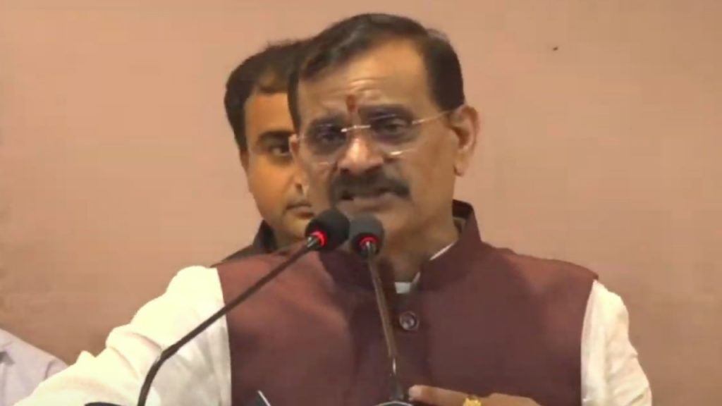 Bhopal: Former BJP state president VD Sharma apologized