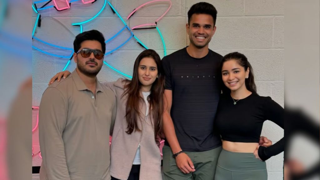 Arjun Tendulkar engaged to Saaniya Chandok