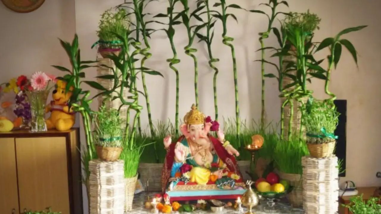 Ganpati decoration ideas at home