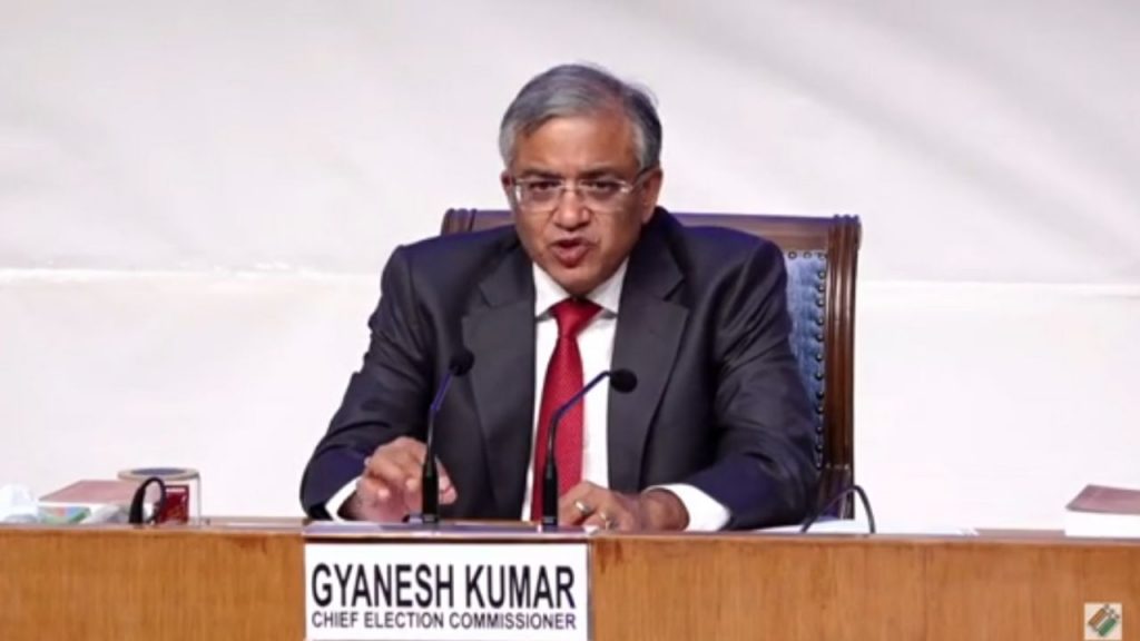 Gyanesh Kumar, CEC