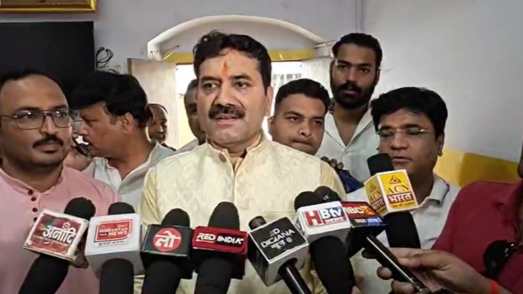 BJP MLA Golu Shukla.