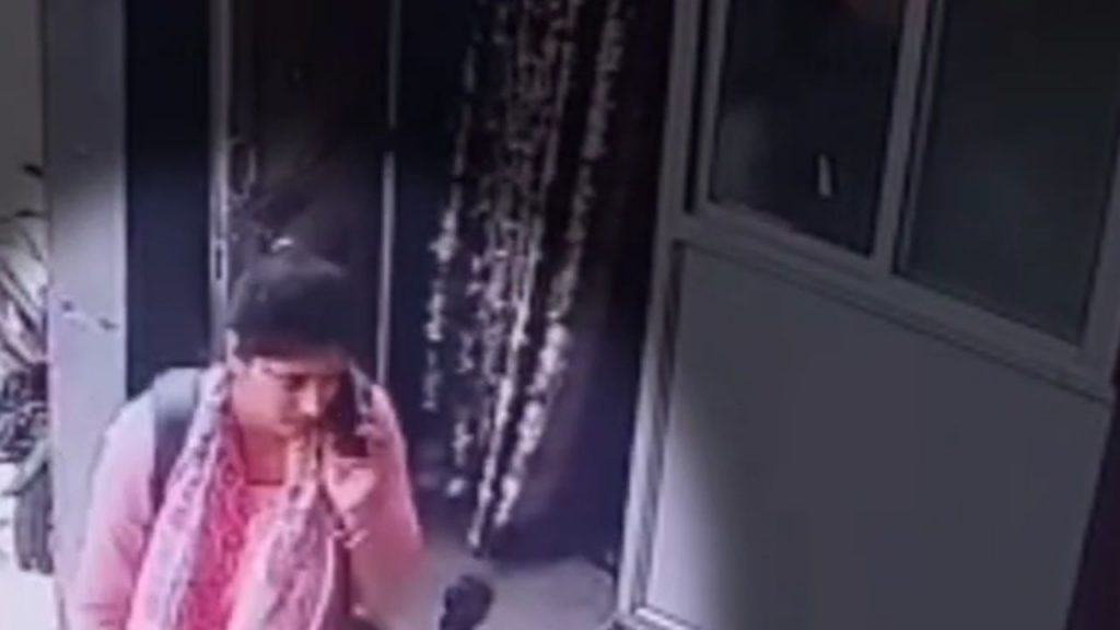 CCTV footage of the girl missing from the train has surfaced.