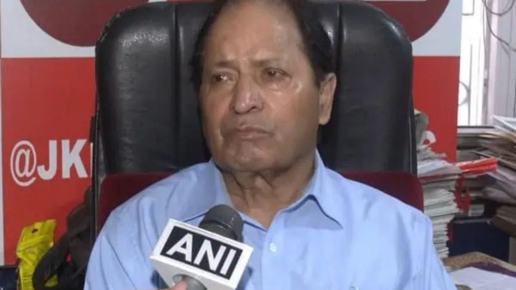 JKNC leader Sheikh Bashir (File Photo)