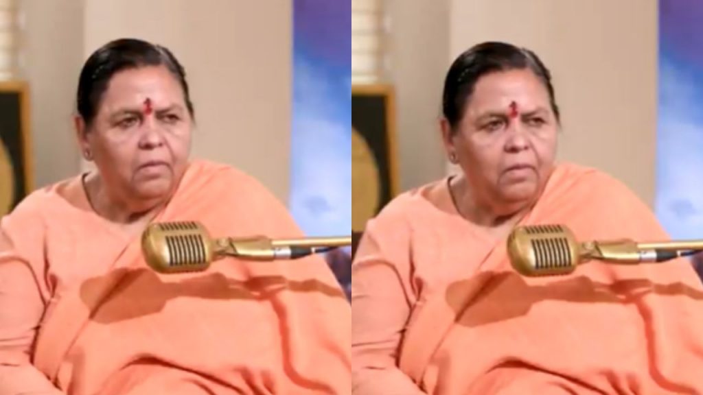 BJP leader Uma Bharti