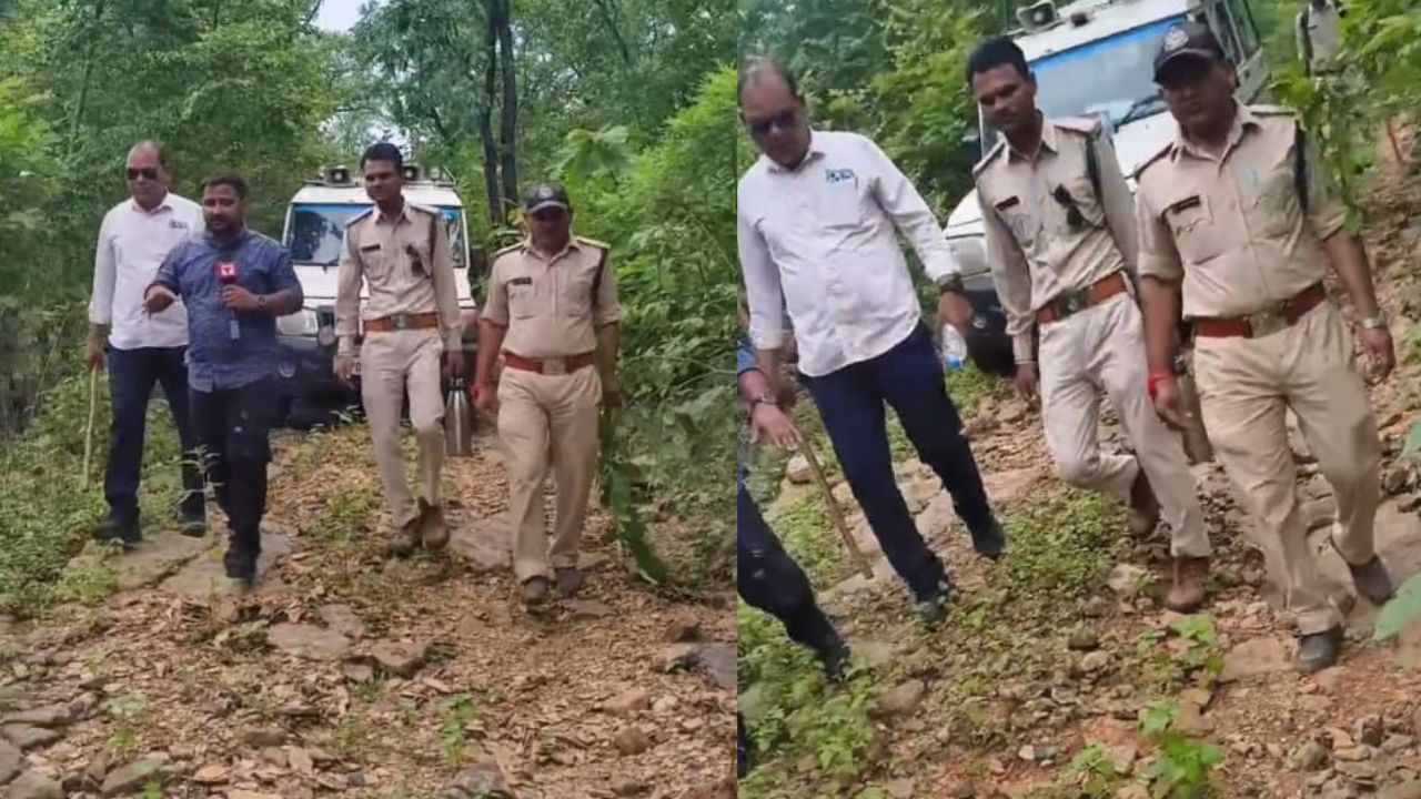 Search operation in the forest in search of Archana Tiwari.