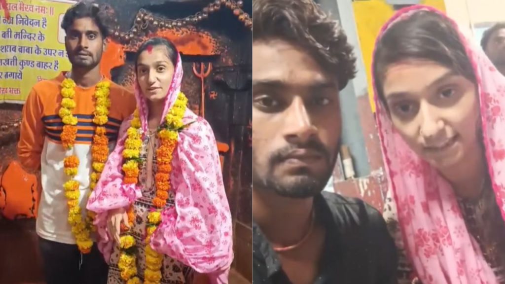 Shraddha Tiwari released a video with her husband.
